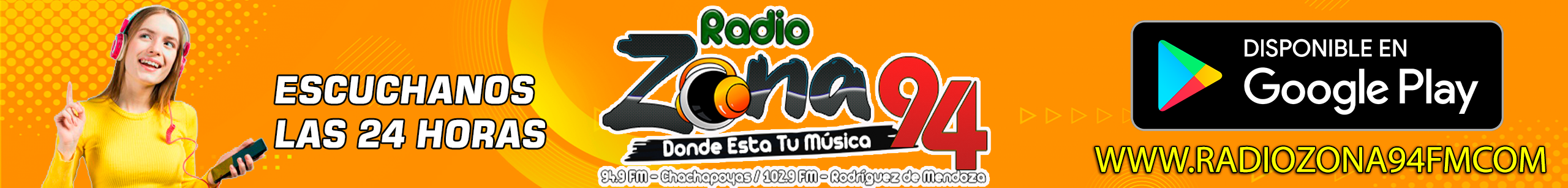 Radio Zona 94 ::: Donde esta Tu música 94.9 FM